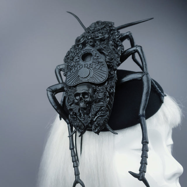 "The Summoner" Giant Filigree Cockroach Fascinator Hat