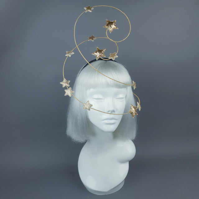 "Ziegfeld" Gold Stars Headband