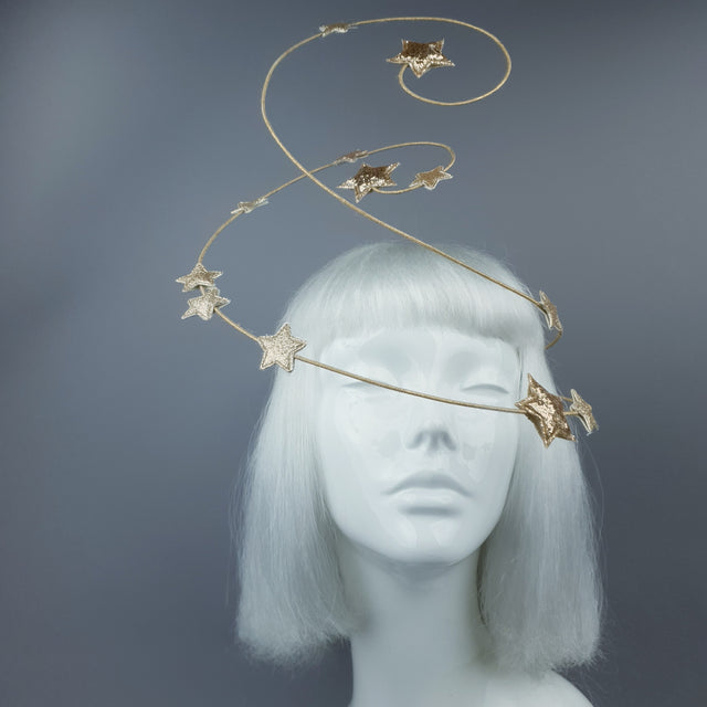 "Ziegfeld" Gold Stars Headband