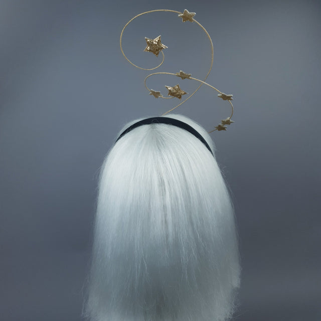 "Ziegfeld" Gold Stars Headband