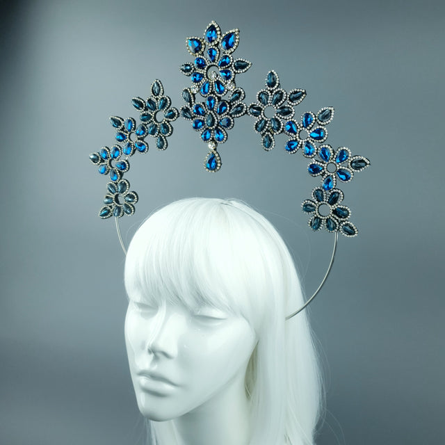 Blue Diamante Jewel Halo 70