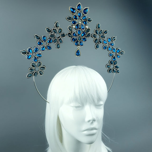 Blue Diamante Jewel Halo 70
