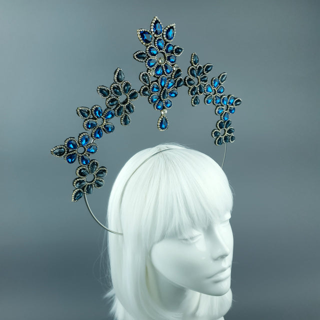 Blue Diamante Jewel Halo 70