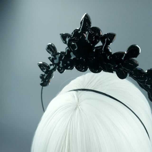 Irridescent Diamante Jewel Halo 75