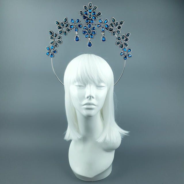 Blue Diamante Jewel Halo 78