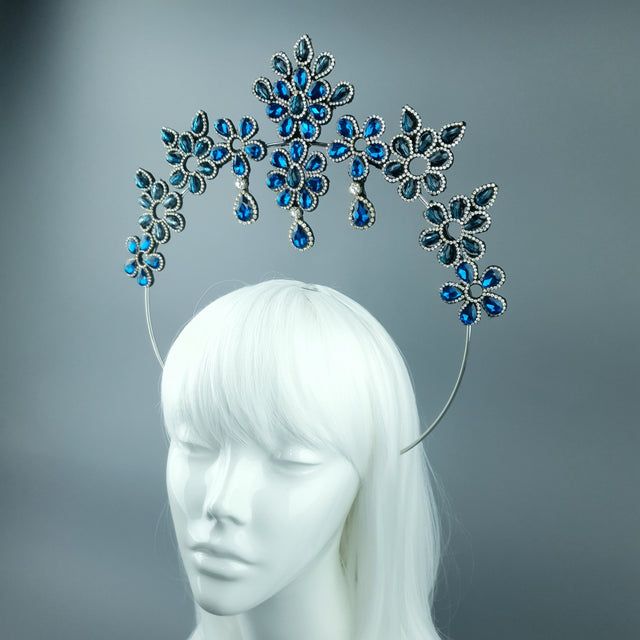 Blue Diamante Jewel Halo 78