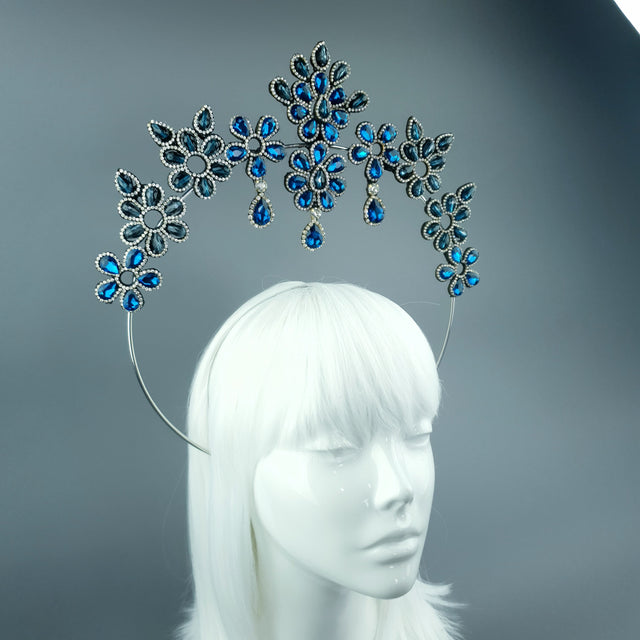Blue Diamante Jewel Halo 78