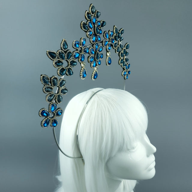 Blue Diamante Jewel Halo 78