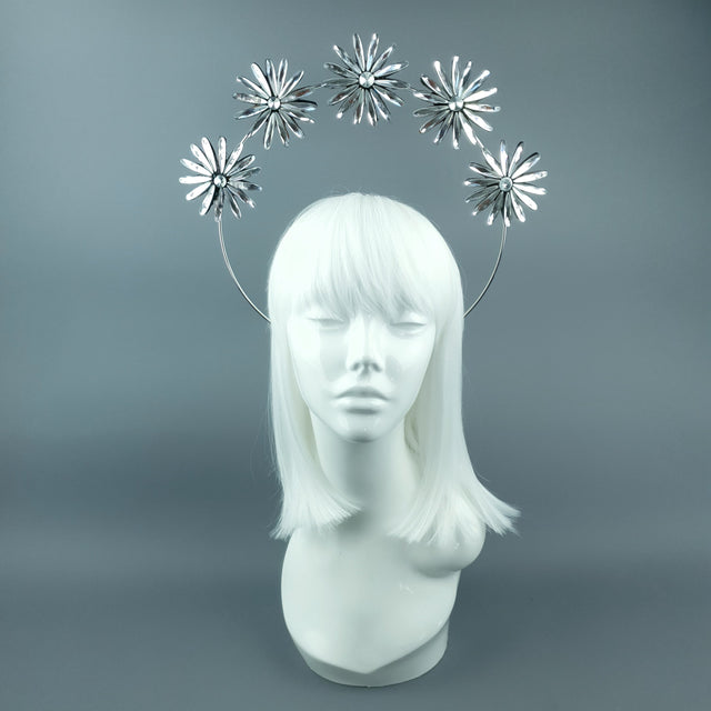 Silver Daisy Diamante Jewel Halo 80 - SECOND!!!