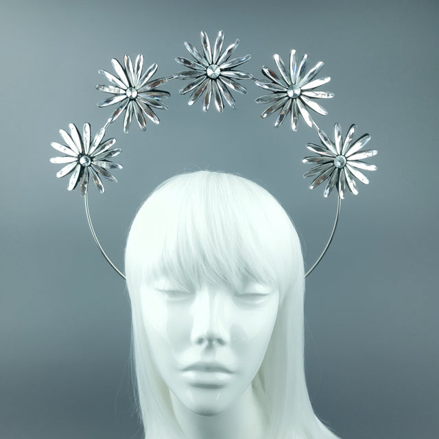 Silver Daisy Diamante Jewel Halo 80 - SECOND!!!