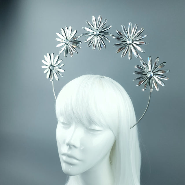 Silver Daisy Diamante Jewel Halo 80 - SECOND!!!