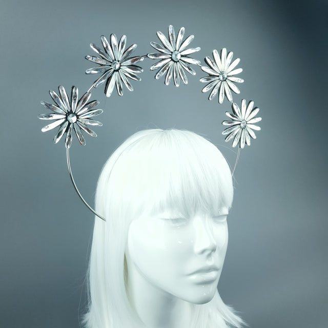 Silver Daisy Diamante Jewel Halo 80 - SECOND!!!