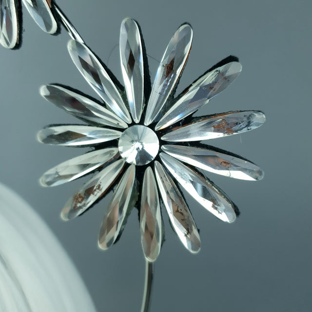 Silver Daisy Diamante Jewel Halo 80 - SECOND!!!