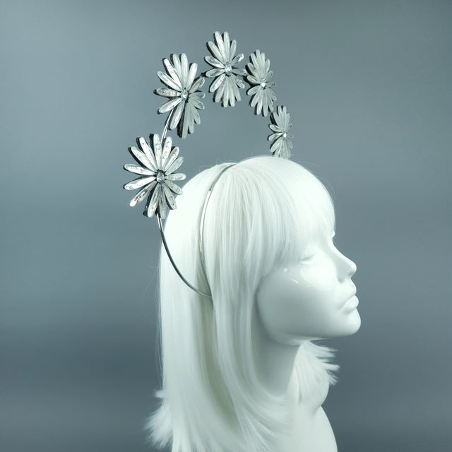 Silver Daisy Diamante Jewel Halo 80 - SECOND!!!