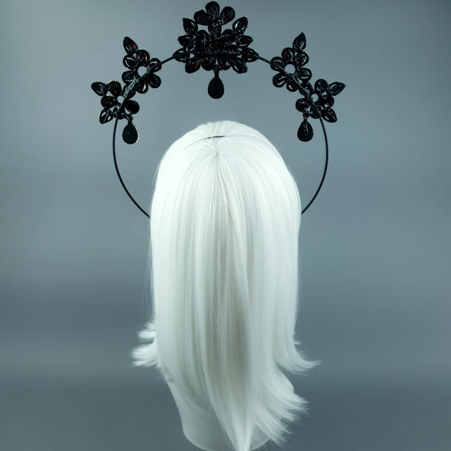 Multi Coloured Diamante Jewel Halo 86