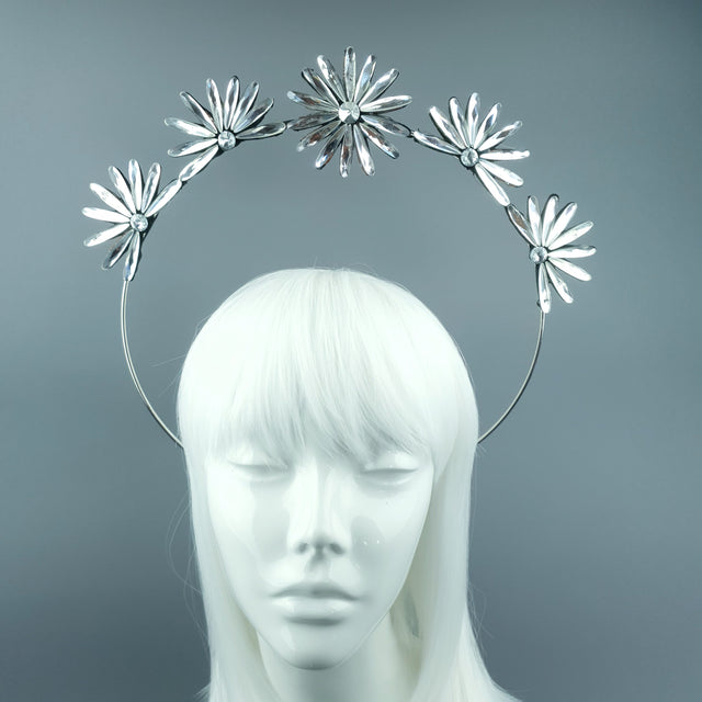 Silver Daisy Diamante Jewel Halo 89 - SECOND!!!