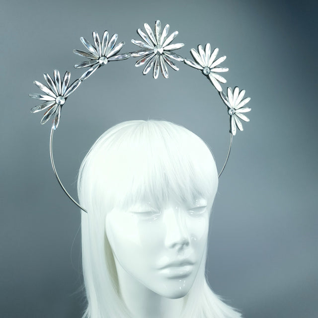 Silver Daisy Diamante Jewel Halo 89 - SECOND!!!