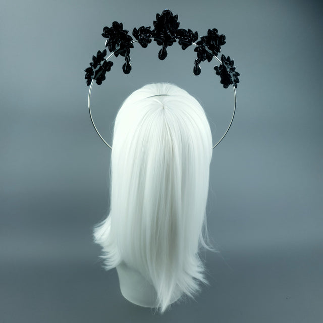 Silver/Clear Diamante Jewel Halo 91