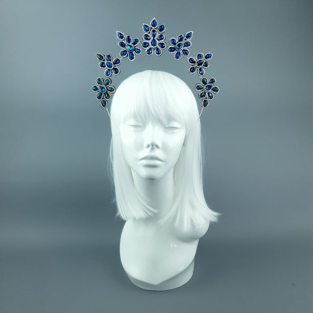 Blue Diamante Jewel Halo 92