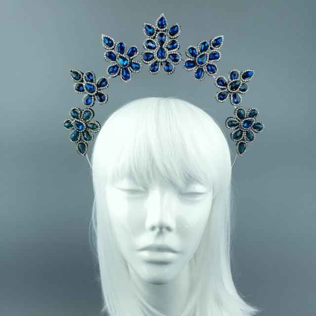 Blue Diamante Jewel Halo 92