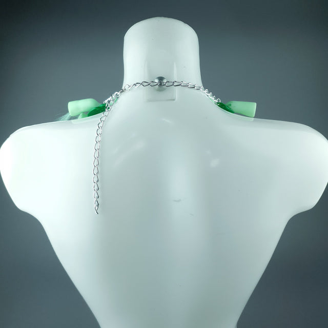 Green Ponies Neckpiece