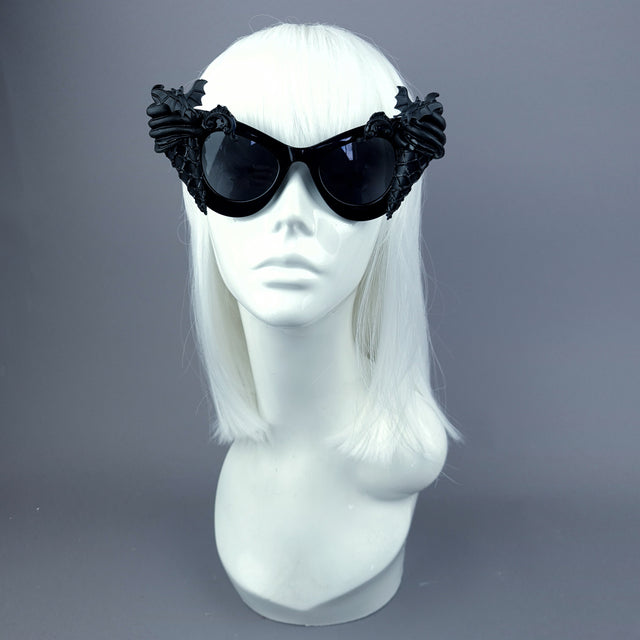 "Lick-orice" Black Bat Ice-cream Sunglasses
