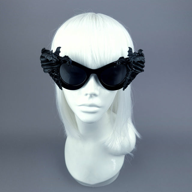 "Lick-orice" Black Bat Ice-cream Sunglasses