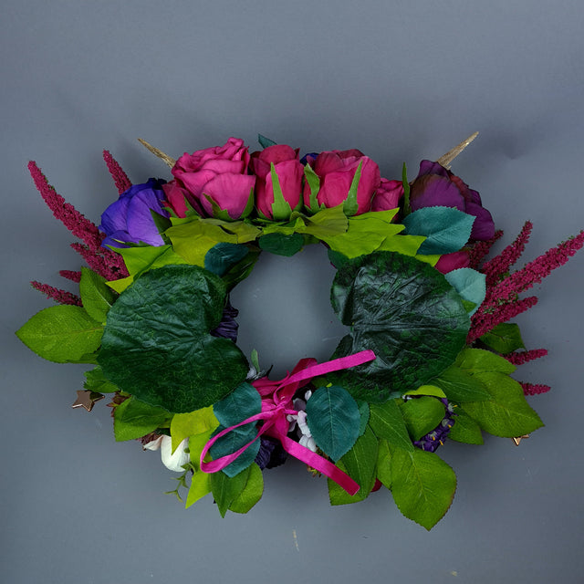 "Noelle" Angel Wing, Star, Flower Shoulder/Neckpiece