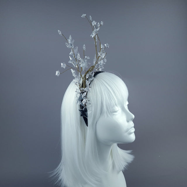 "Constellation" Clear Jewel Star Head