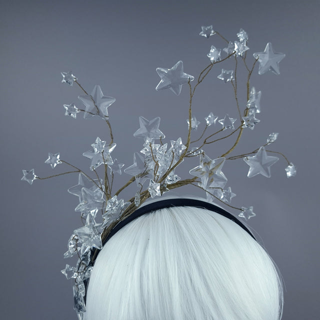 "Constellation" Clear Jewel Star Head