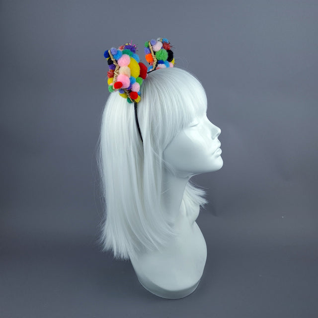 "Starbaby" Pompom Star Ear Headpiece