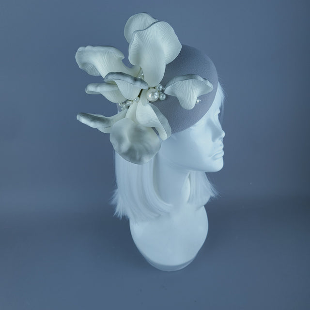 "Fungi" Grey Oyster Mushroom & Pearl Vegetable Food Hat
