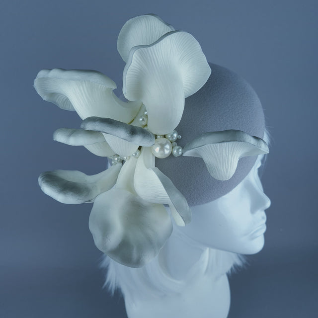 "Fungi" Grey Oyster Mushroom & Pearl Vegetable Food Hat