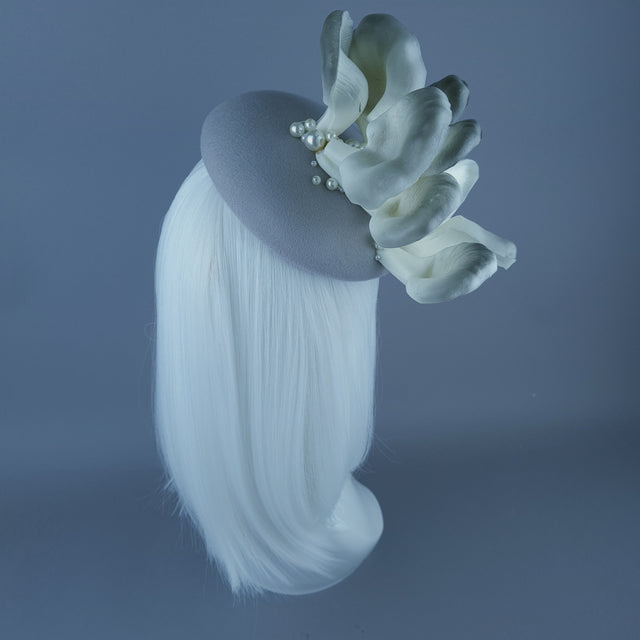 "Fungi" Grey Oyster Mushroom & Pearl Vegetable Food Hat