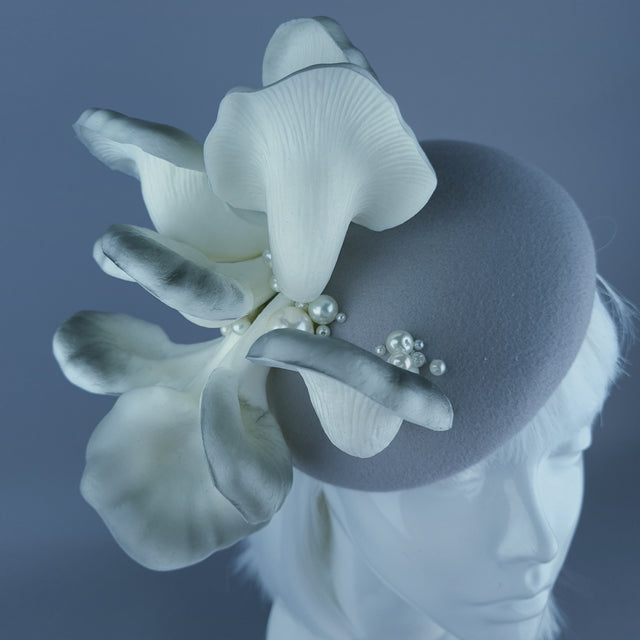 "Fungi" Grey Oyster Mushroom & Pearl Vegetable Food Hat