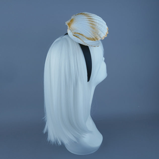 "Treasure" Oyster & Pearl Headband