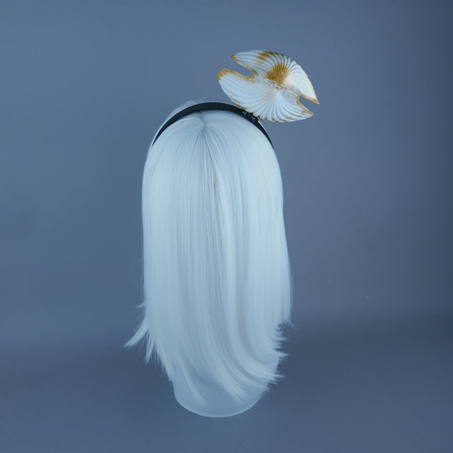 "Treasure" Oyster & Pearl Headband