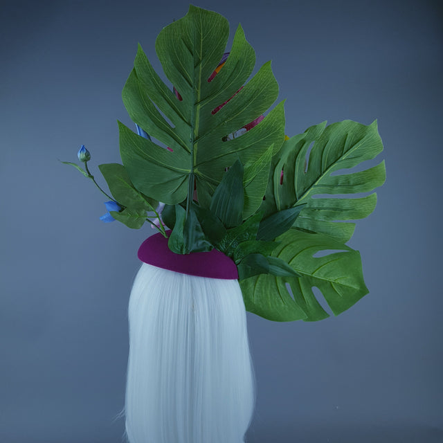 "Ceria" Colourful Flower Floral Fascinator Hat Headdress