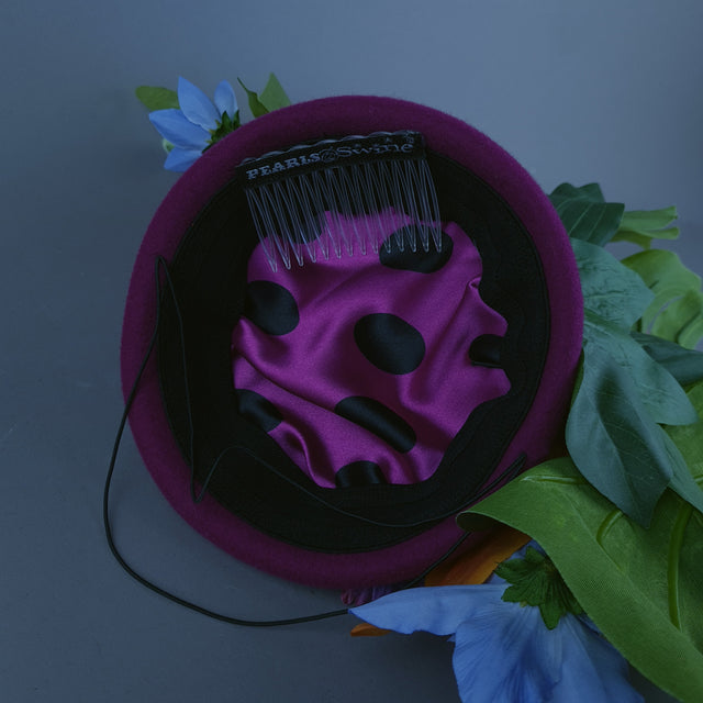 "Ceria" Colourful Flower Floral Fascinator Hat Headdress