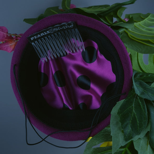 "Arcelia" Colourful Flower & Tropical Leaf Fascinator Hat