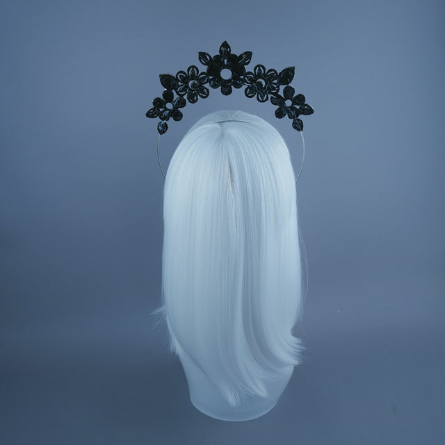 Clear/Silver Diamante Jewel Halo A1