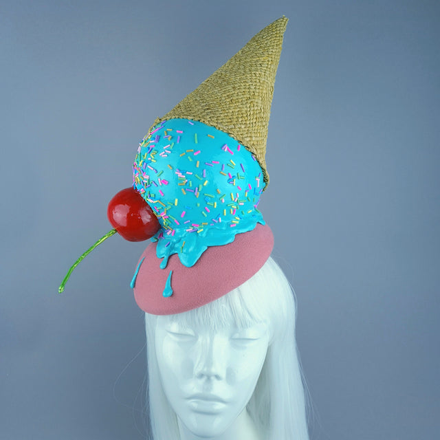 "Whoops!" Giant Ice-cream & Cherry Food Hat