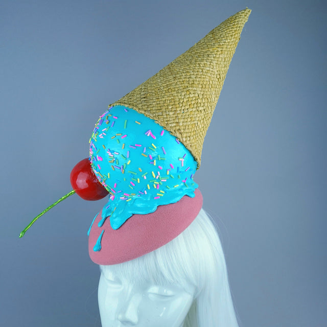 "Whoops!" Giant Ice-cream & Cherry Food Hat