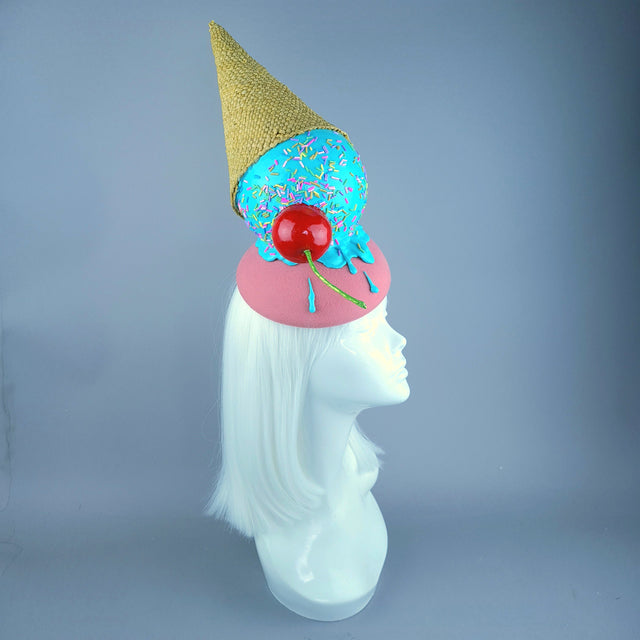 "Whoops!" Giant Ice-cream & Cherry Food Hat