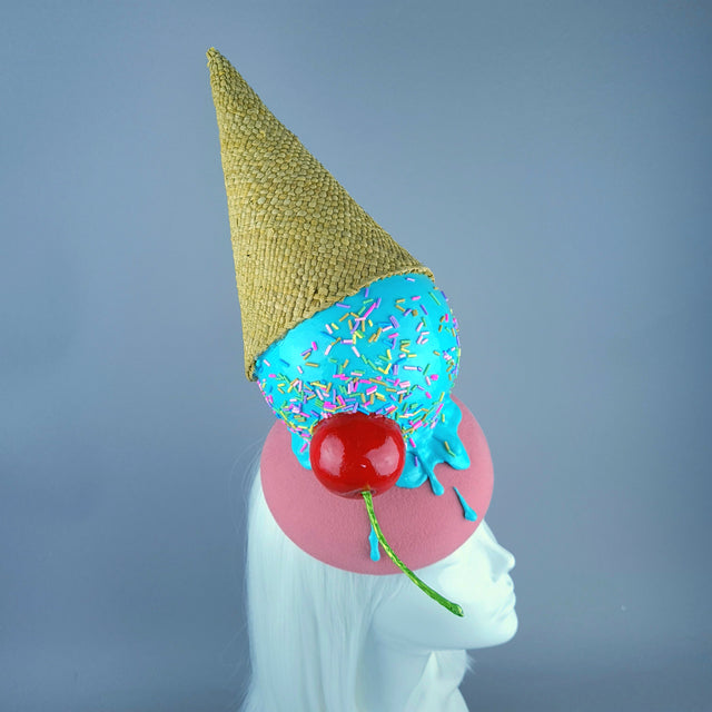 "Whoops!" Giant Ice-cream & Cherry Food Hat