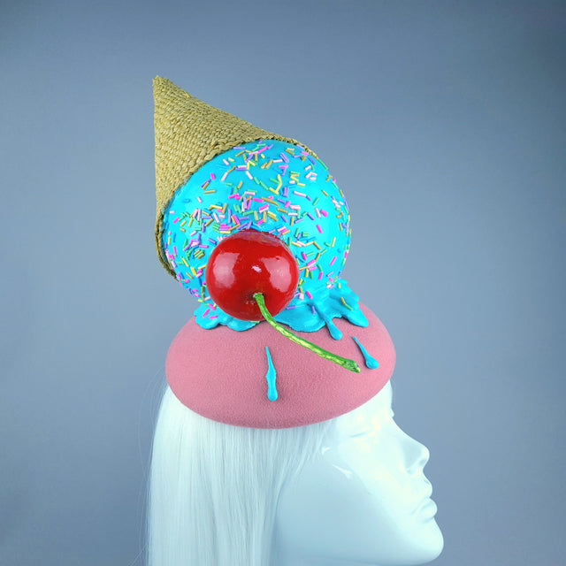"Whoops!" Giant Ice-cream & Cherry Food Hat