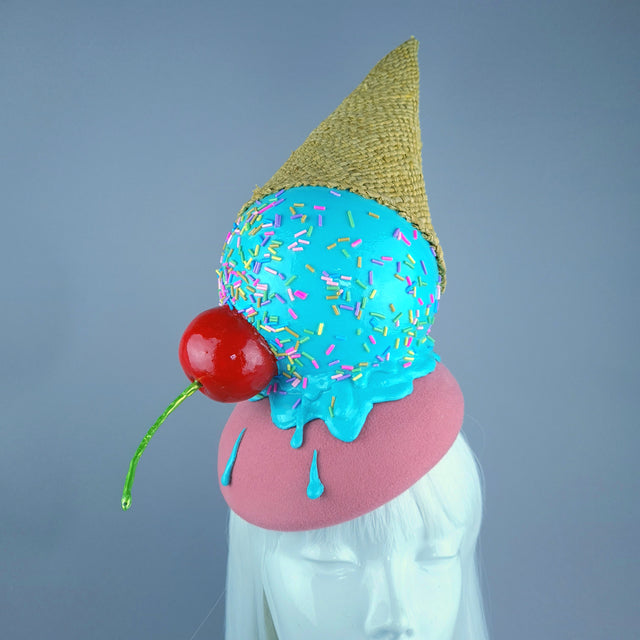 "Whoops!" Giant Ice-cream & Cherry Food Hat