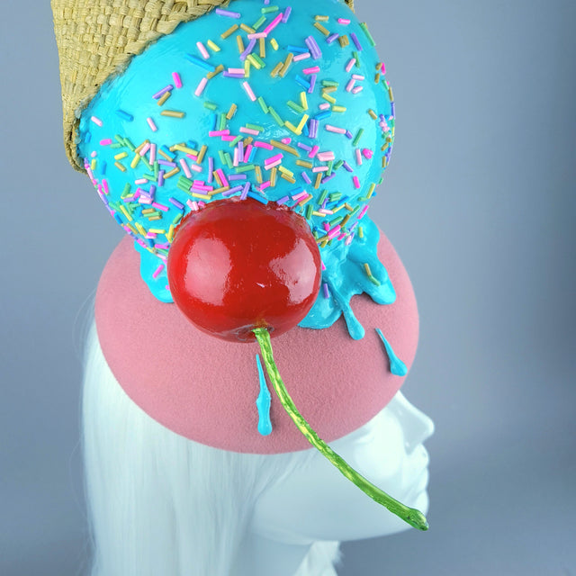 "Whoops!" Giant Ice-cream & Cherry Food Hat