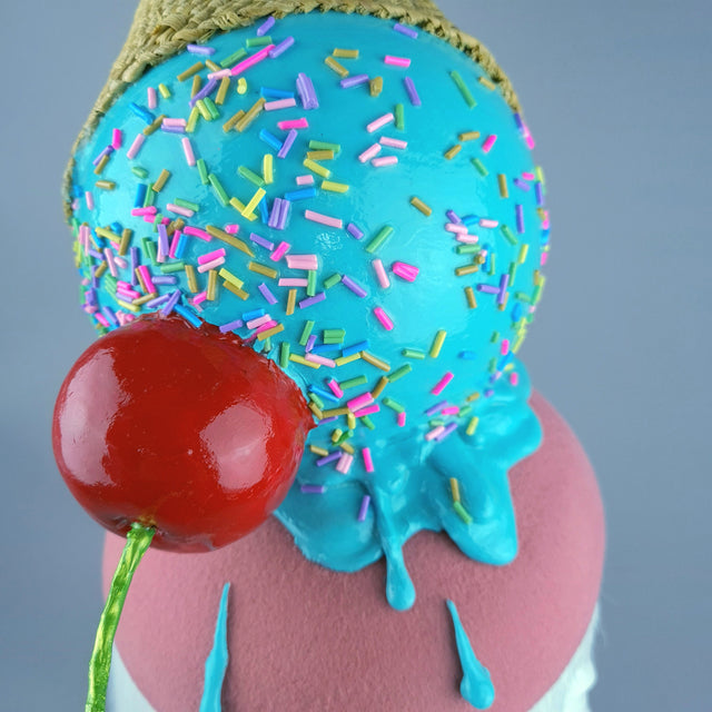 "Whoops!" Giant Ice-cream & Cherry Food Hat