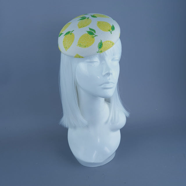 "When Life Gives You Lemons" Fruit Food Fascinator Hat